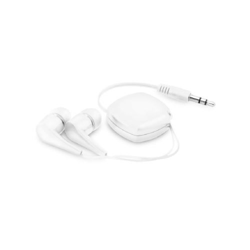 PINEL - Auriculares con cable retráctil de 0.75m en ABS