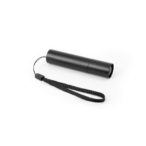 BRUCE - Linterna recargable fabricada en aluminio reciclado (100 % rAL) con punta extensible de 30 mm