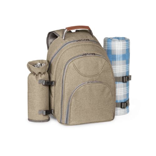 VILLA - Mochila térmica de picnic en poliéster reciclado de alta densidad 600D