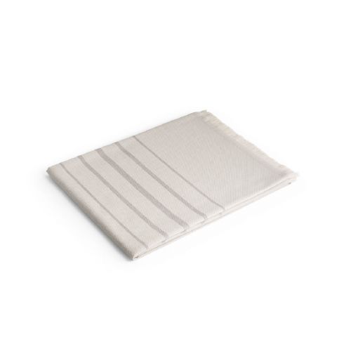 CAPLAN - Toalla multifuncional (260 g/m²) fabricada en algodón ligero y resistente (90%) y algodón reciclado (10%)