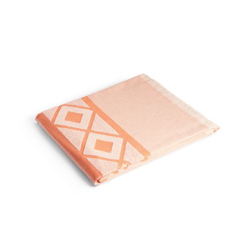 MALEK - Toalla de baño y multifuncional (350g/m²) fabricada en algodón ligero y resistente (85%) y algodón reciclado (15%)