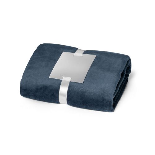 DYLEAF - Manta polar (240 g/m²) con cinta para tarjeta de personalización