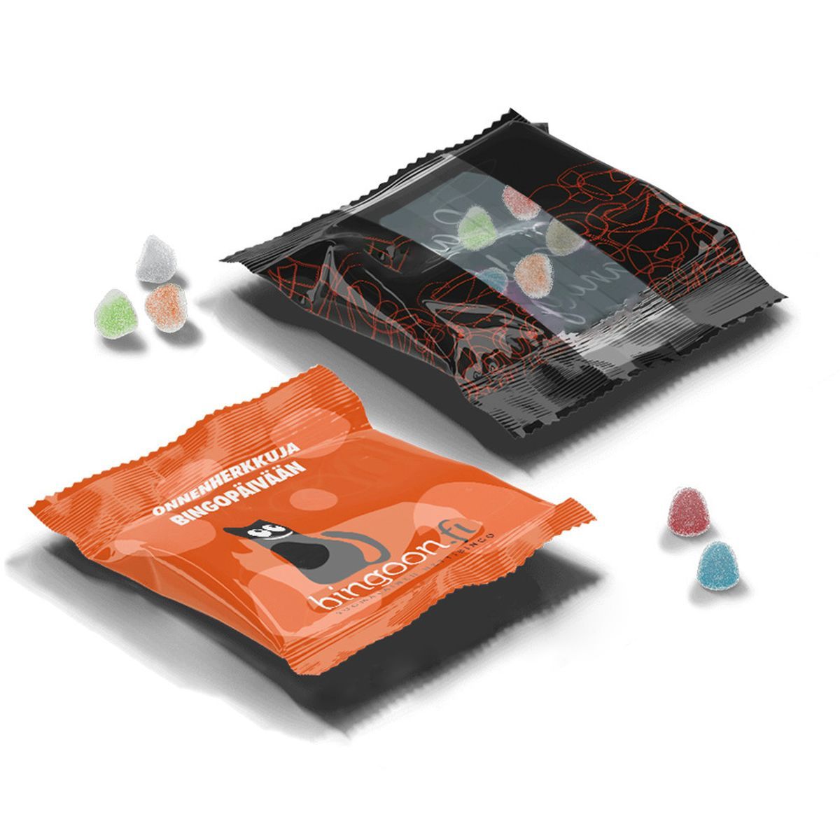 GUMMIES BAG XL - Bolsita mix Jelly beans, 90 x 110 mm | CC55030A
