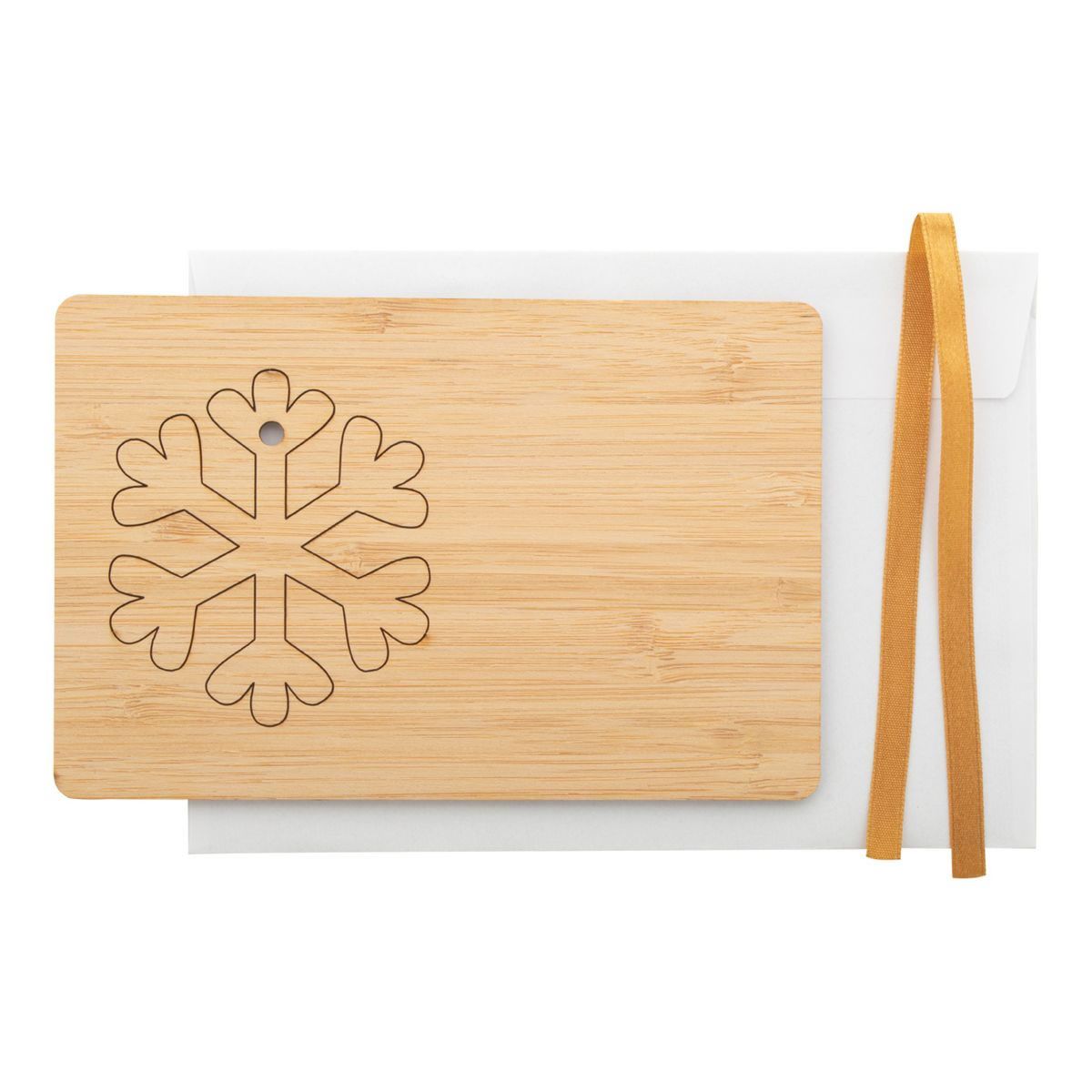 BOOCARD - Tarjeta de Navidad, copo de nieve | HG716450A