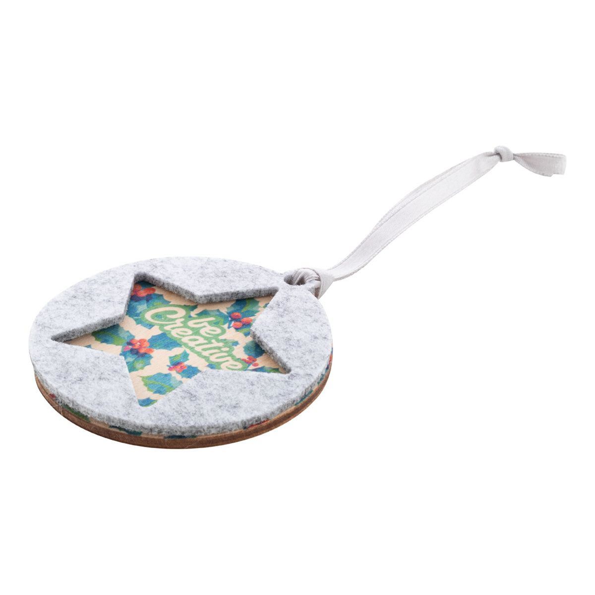 CREAFELT TREE - Adorno de árbol de Navidad, estrella | HG716791C