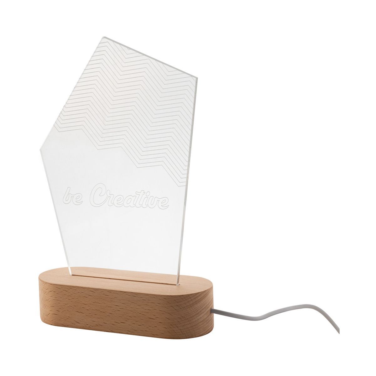 WOODIFY - Trofeo con iluminación LED | HG716909A