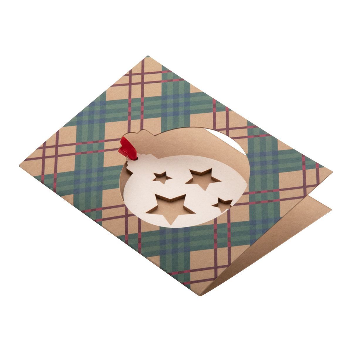 TREECARD ECO - Tarjeta de Navidad, bola | HG718645B