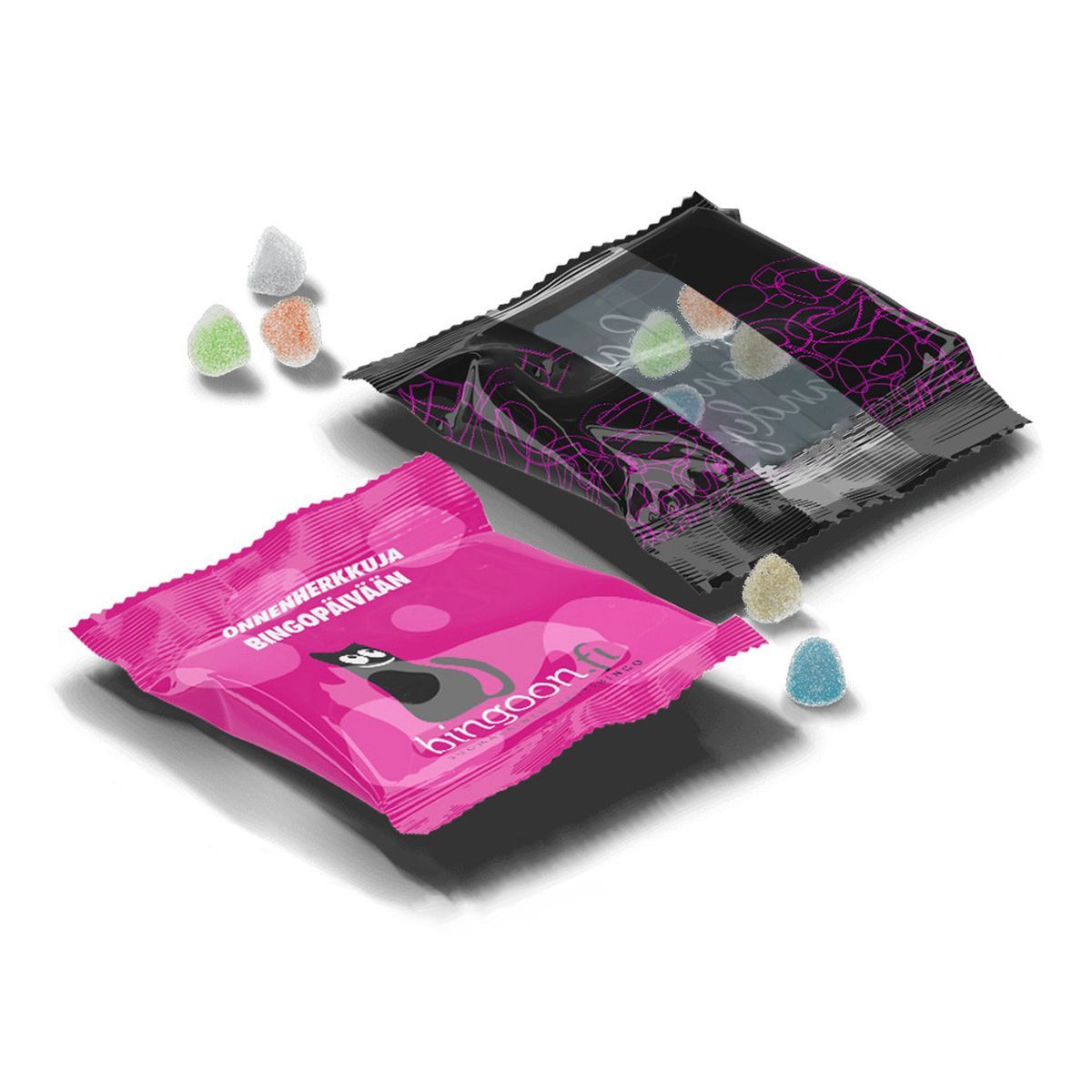 GUMMIES BAG M - Bolsita mix Jelly beans, 75 x 90 mm | CC55028A