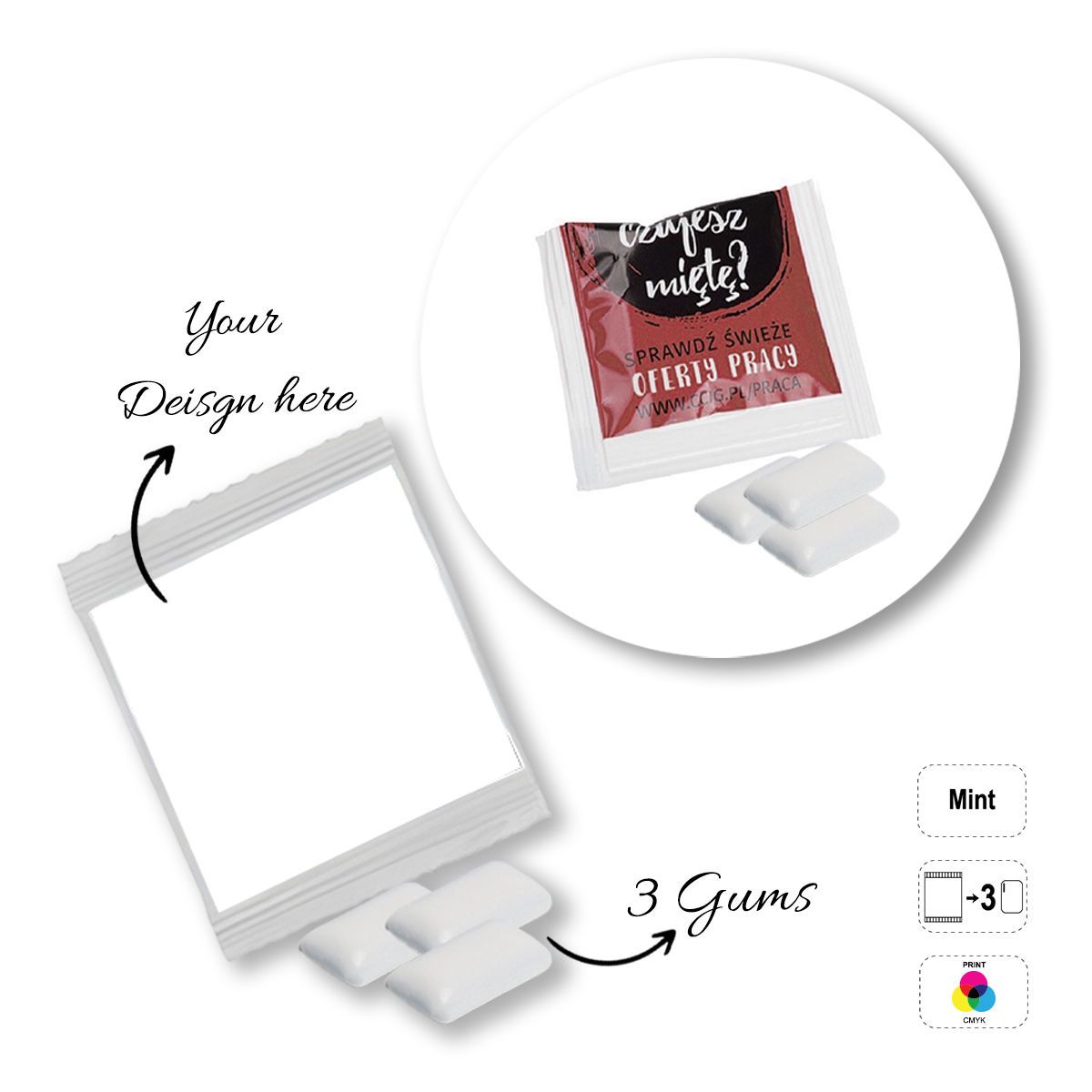 1.2.3. MINTS - chicle, 60x70 mm | GL810901C