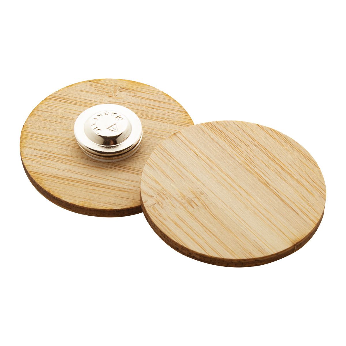 BOOBADGE - insignia de bambú ø45 mm | HG716415A