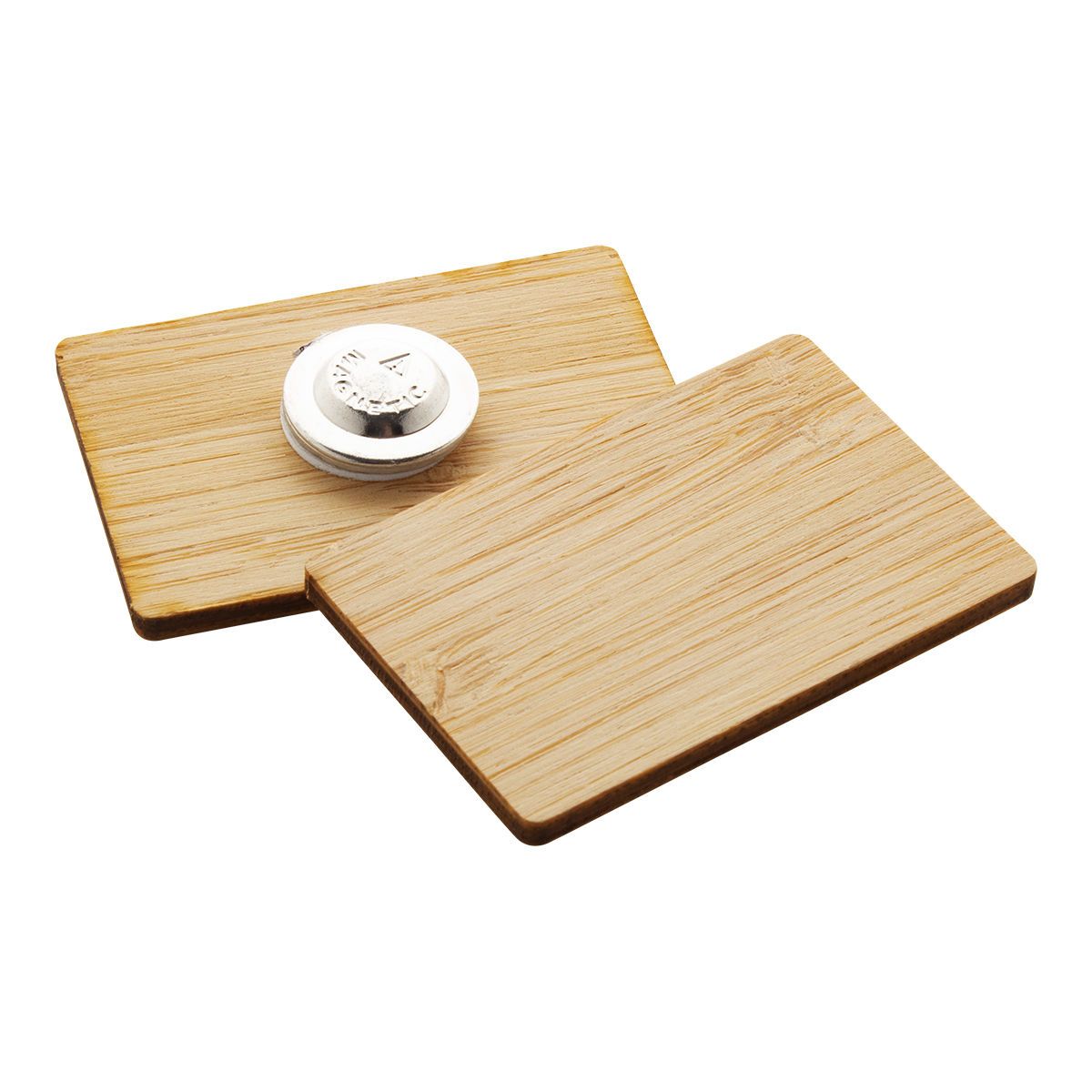 BOOBADGE - insignia de bambú 53×35 mm | HG716415D