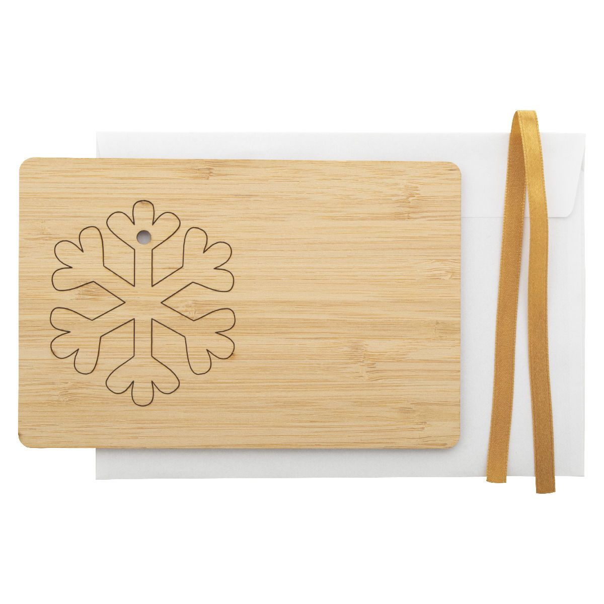 BOOCARD - Tarjeta de Navidad, copo de nieve | HG716450A