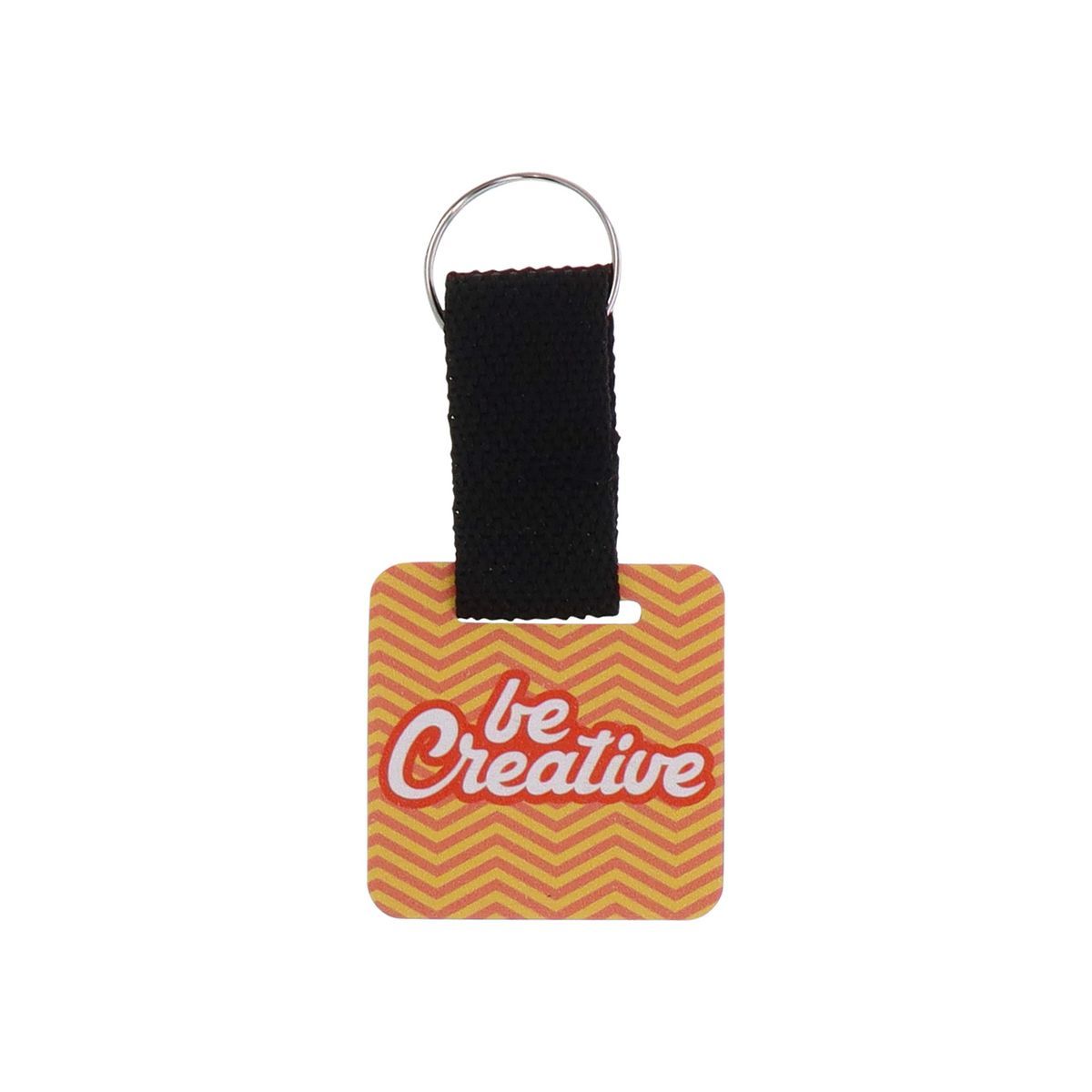 WOODY STRAP - llavero personalizado, cuadrado | HG716836B
