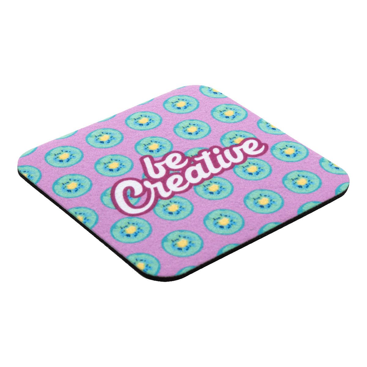 CREAFELT DRINK PLUS - Posavasos de fieltro RPET, cuadrado | HG716900B