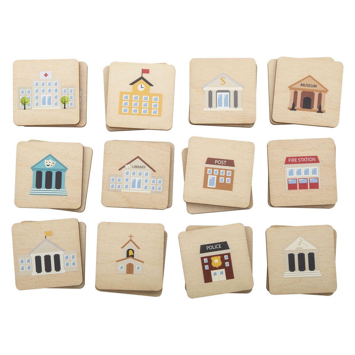 IMMERMOR - juego de memoria, edificios | HG718152D