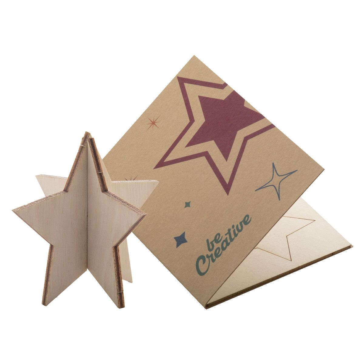 CREAX ECO - Tarjeta de Navidad, estrella | HG718646B
