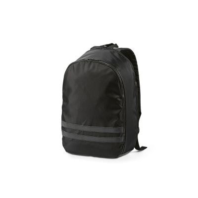 SYDNEY - Mochila de 18 l de rPET. Dos reflectantes. Para PC de 17