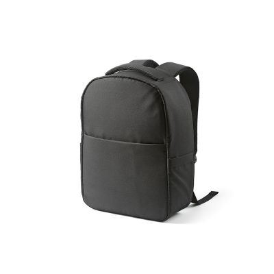 BUDAPEST - Mochila de 16 L de rPET. Bolsillo frontal. PC de 17