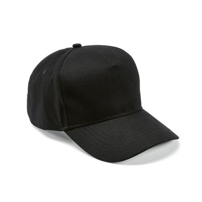 HENDRIX - Gorra de rCotton de 280 gsm. 5 paneles y cierre metálico
