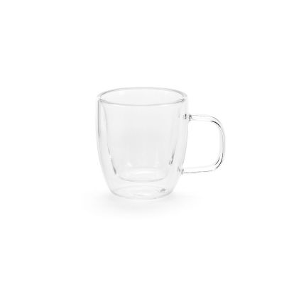 ELBE 75 - Taza de vidrio de borosilicato. 65 ml