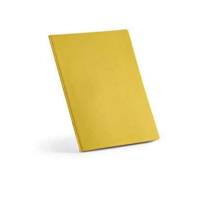 BRONTE A4 - Libreta de tapa blanda de cartón reciclado. Papel FSC