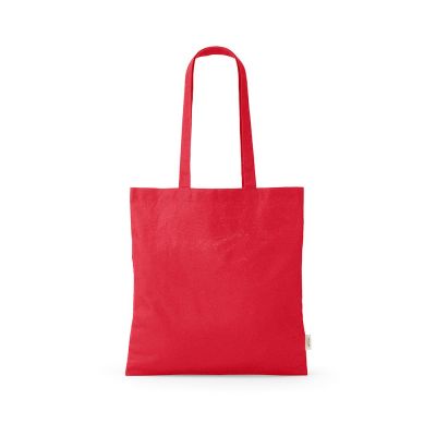 EVEREST - Bolsa de compra ; algodón reciclado 140 gsm Asas de 65 cm