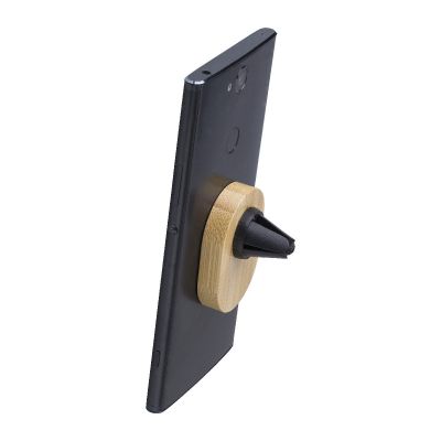 LARRY - Soporte para teléfono de bambú