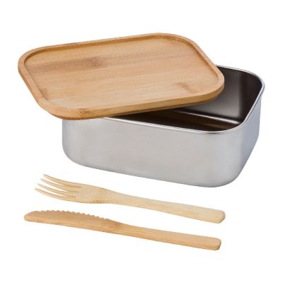 ESME - Fiambrera de acero inoxidable 