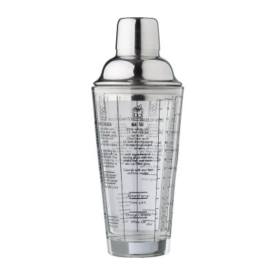 ADELA - Coctelera de cristal 