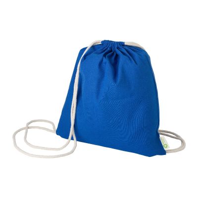 JOY - Mochila de algodón reciclado con cordones 