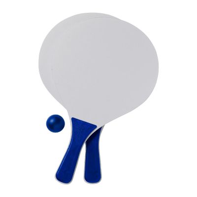 FABIEN - Set de palas de madera y pelota