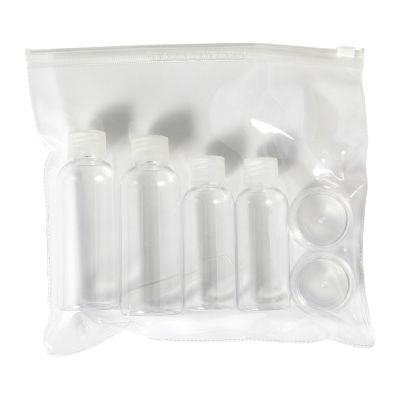 DOLORES - Set de viaje de PETG para cosméticos 