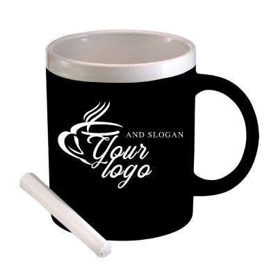 CLAUDE - Taza de gres con 1 tiza 