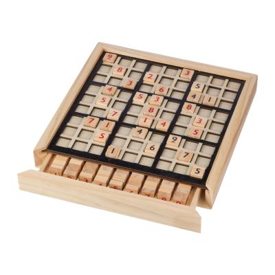 CHRISTA - Juego de sudoku de madera 