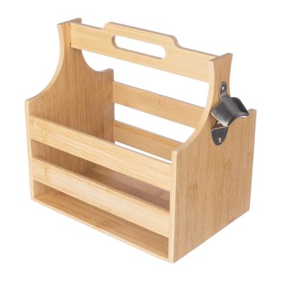 HANS - Porta botellas de bambú 