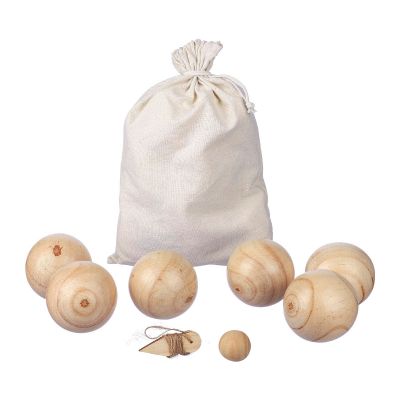 QUILLIAN - Juego de petanca con pelotas de madera