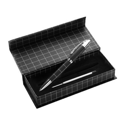 MALIKA - Bolígrafo de metal con estuche 