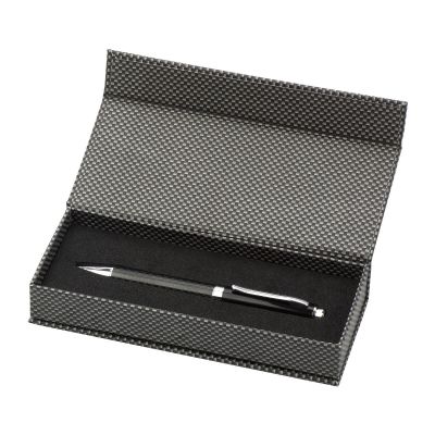 LINDSEY - Bolígrafo de fibra de carbono con estuche