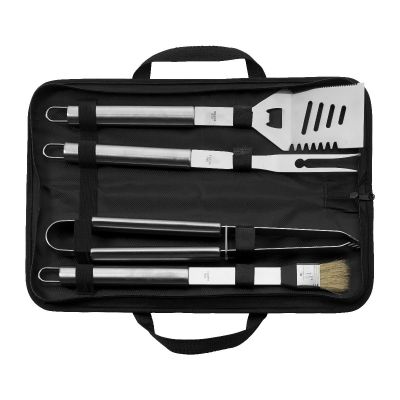 SILAS - Set de de bbq de acero inox. 