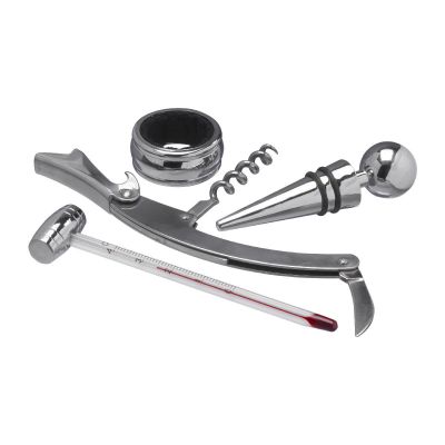 BRADY - Set de vino en caja de madera 