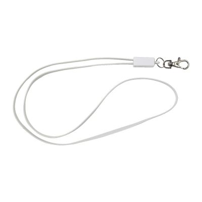 MARGUERITE - Lanyard TPE con cable cargador 