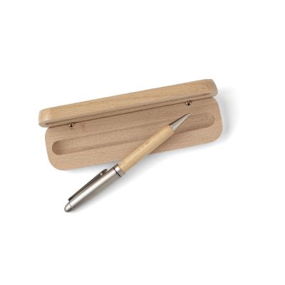 TOBIAS - Bolígrafo de madera con estuche 