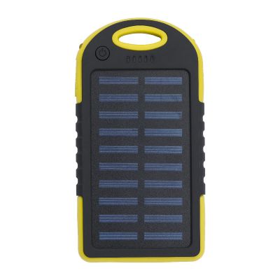 ARIN - Power Bank solar de ABS y caucho 