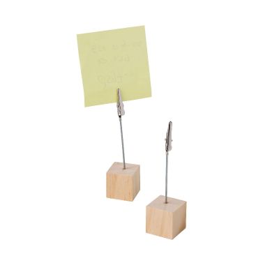 MALIA - Soporte de madera con pinza