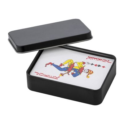 NATHAN - Lata de metal con naipes