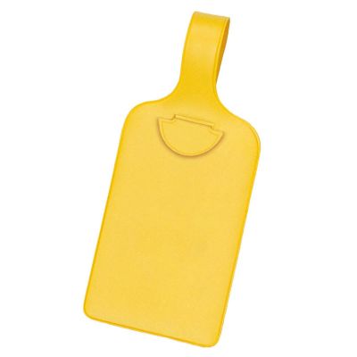 TRAVELGO PU - Etiqueta para maleta en cuero finto