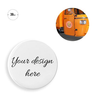 ROUND SIGN - cartel redondo imantado