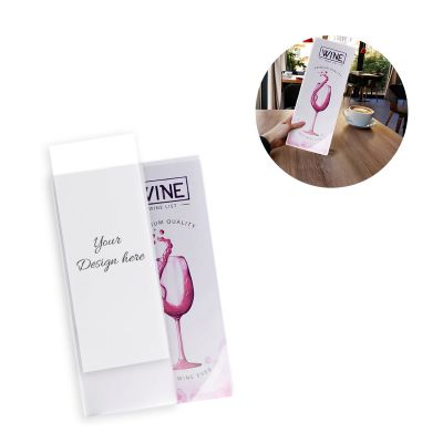 MENU LONG - portamenús largo