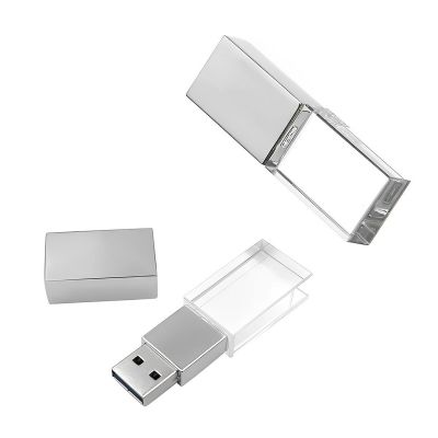 CRYSTAL - memoria usb de vidrio y de metal