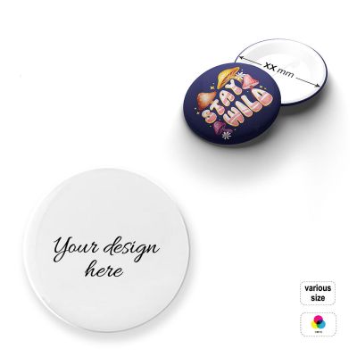 PIN ROUND 100 - pin redondo